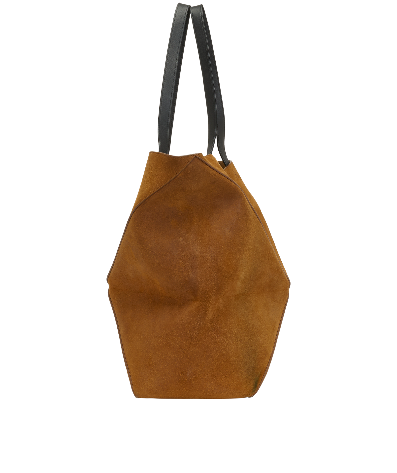 Puzzle Fold Tote L, &pound;750, Handbags, Brown, Suede, Bottom view